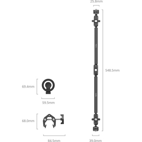 SmallRig 5626 Desktop Magic Arm w/ Crab-Shaped Clamp Kit (MagSafe-Compatible Ed) - image 3 of 5