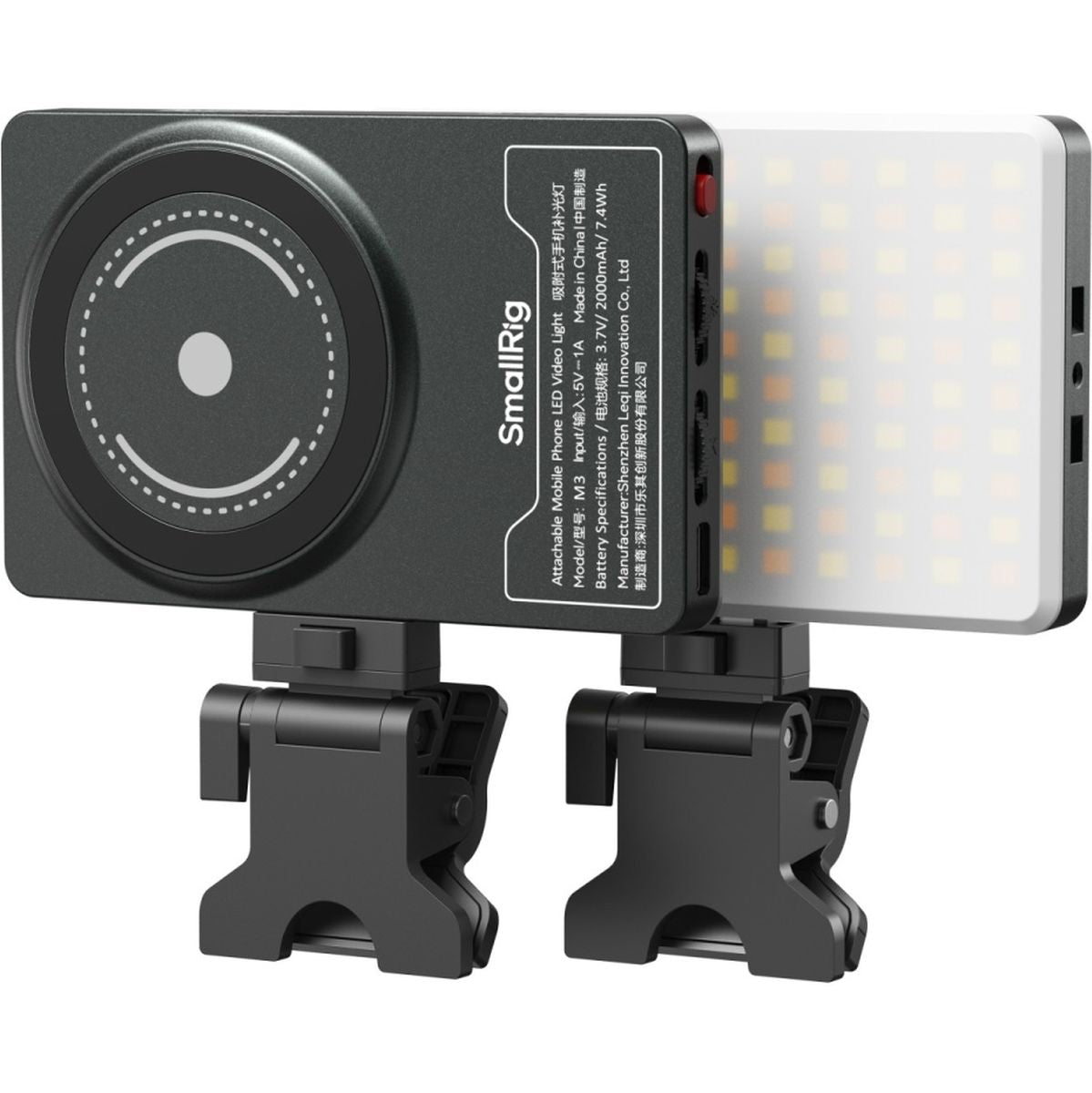 SmallRig 5505 M3 Attachable Mobile Phone LED Video Light (Ink Blue ...
