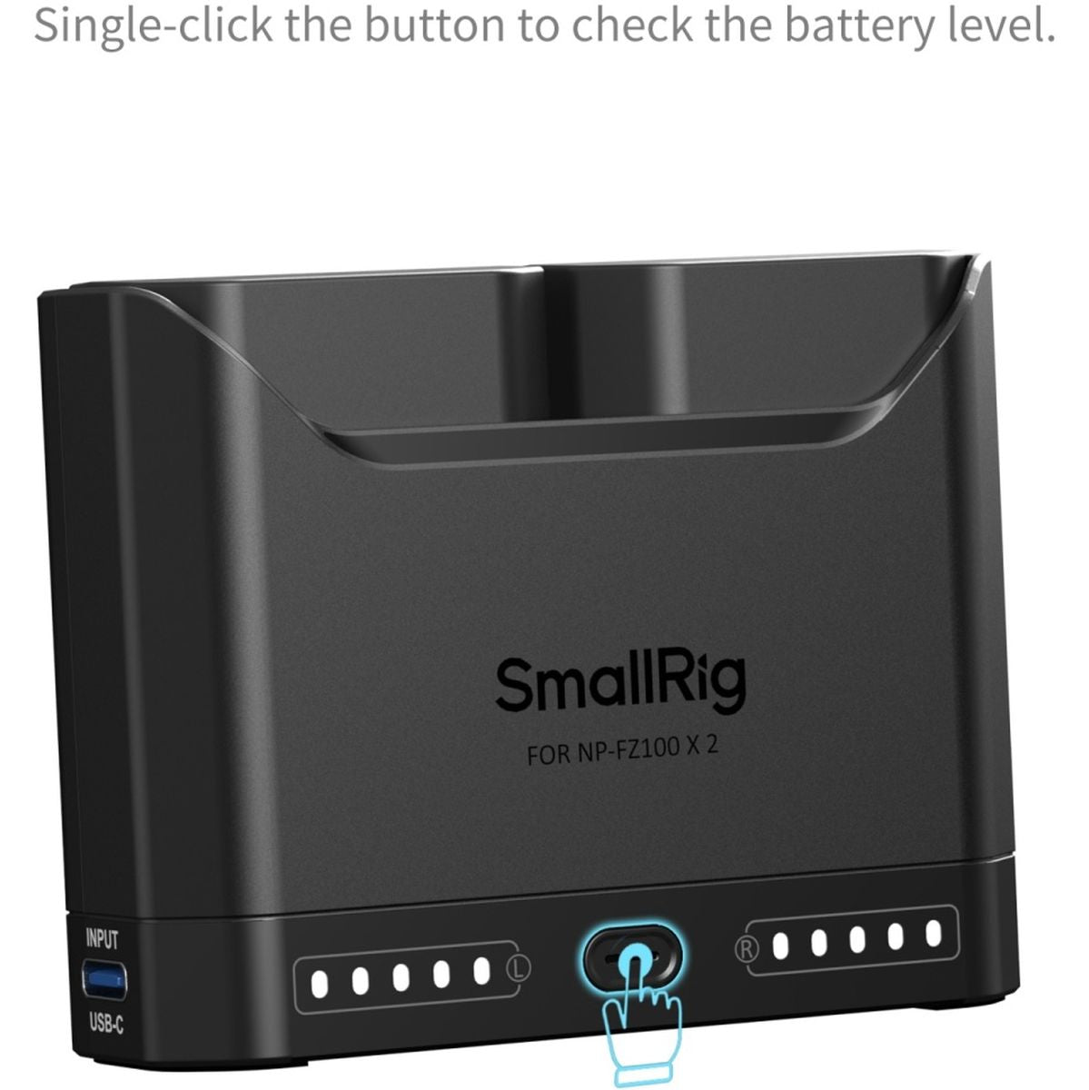 SmallRig 5483 Turbo Charging Kit For NP-FZ100 Camera Batteries