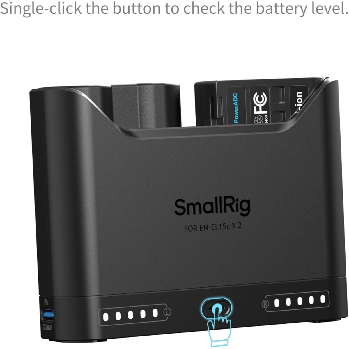 SmallRig 5486 Turbo Charging Kit For EN-EL15C Camera Batteries