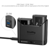 SmallRig 5487 Turbo Charging Kit For DMW-BLK22 Camera Batteries