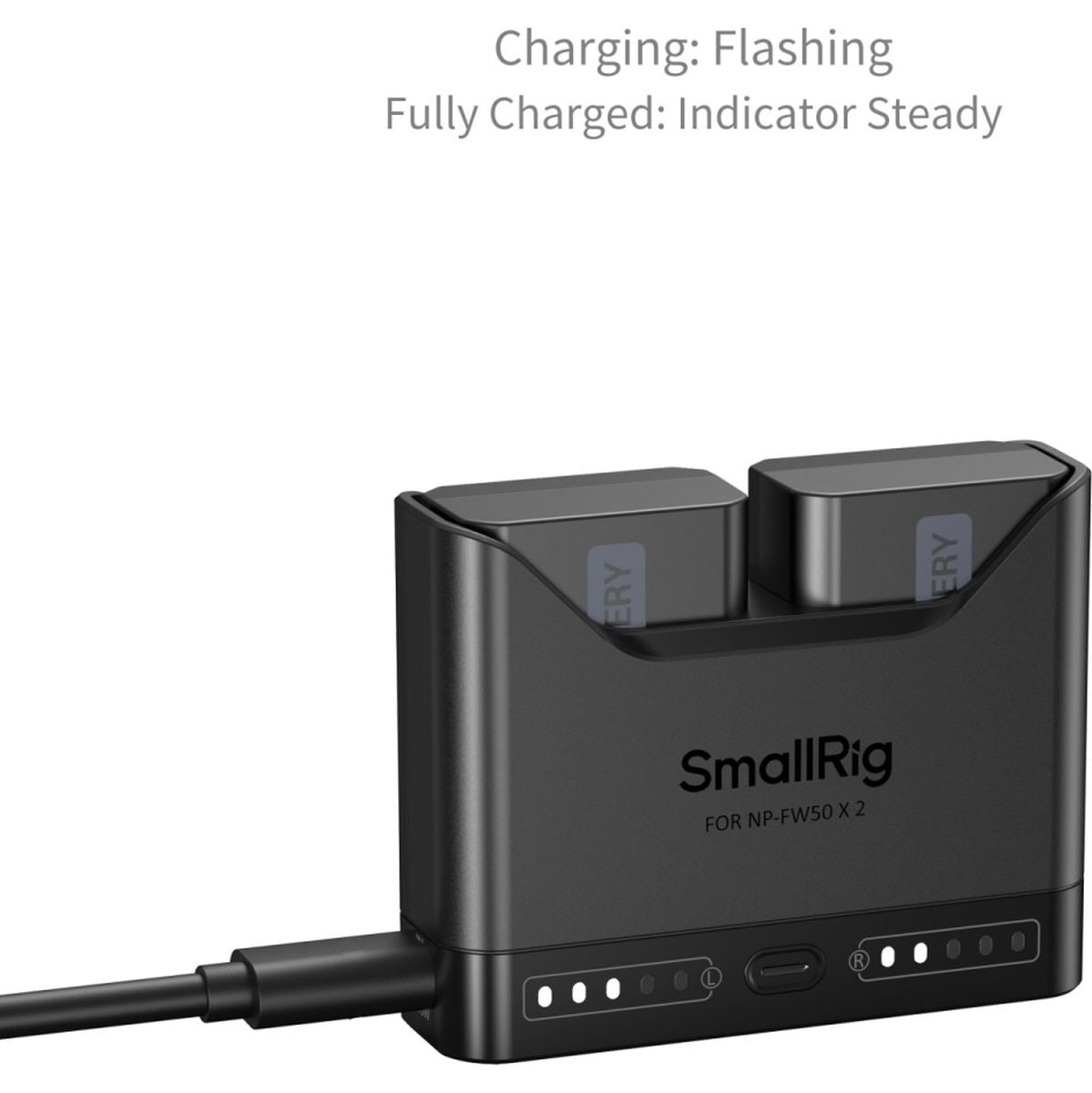 SmallRig 5488 Turbo Charging Kit For NP-FW50 Camera Batteries