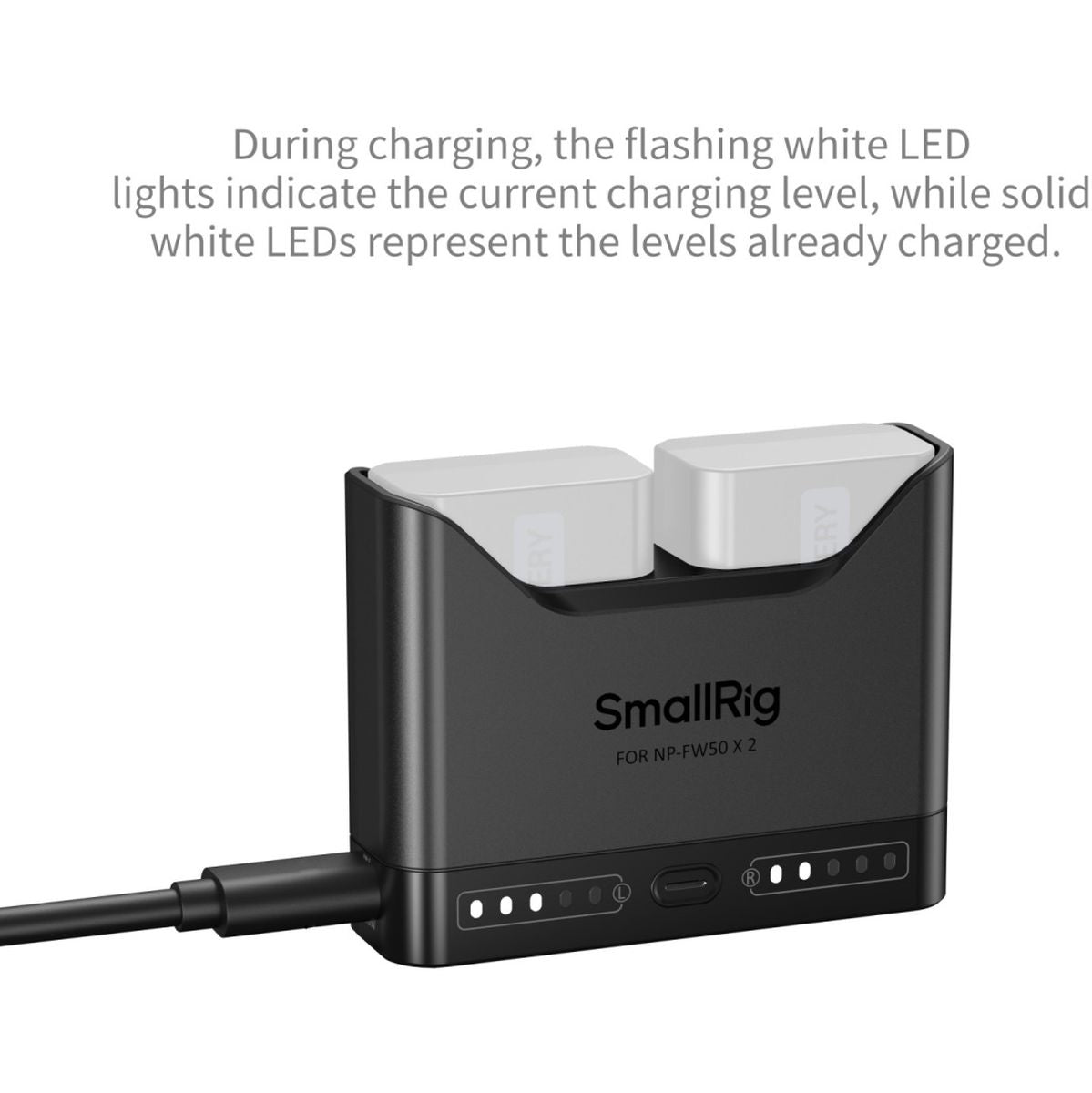 SmallRig 5493 Camera Battery Charger For NP-FW50