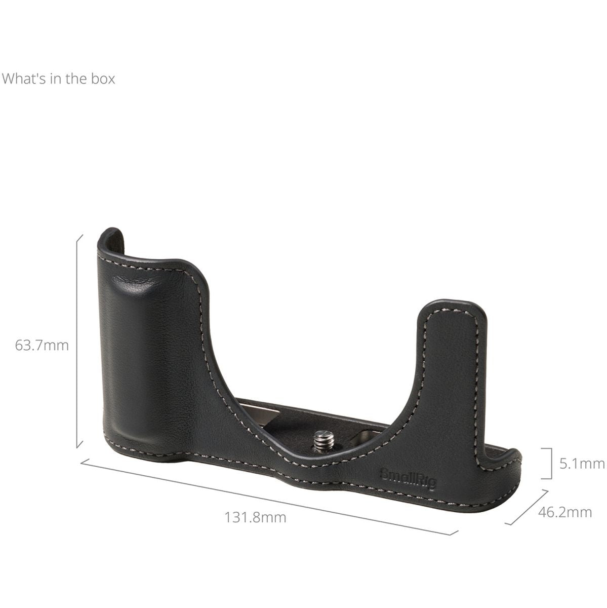 SmallRig 5698 Leather Half Case For Panasonic LUMIX L10 (Black) - image 3 of 3