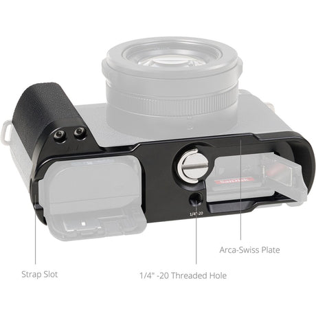 SmallRig 5700 L-Shaped Mount Plate Handle For Panasonic LUMIX L10 (Black) - image 2 of 3