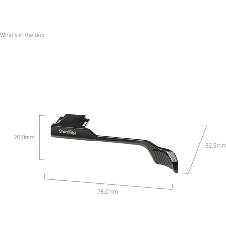 SmallRig 5702 Thumb Grip For Panasonic LUMIX L10 (Black) - image 3 of 3