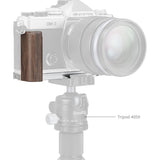SmallRig 5563 L-Shaped Mount Plate w/ Wooden Handle For OM System OM-3 - image 2 of 5