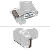SmallRig 5563 L-Shaped Mount Plate w/ Wooden Handle For OM System OM-3 - image 3 of 5