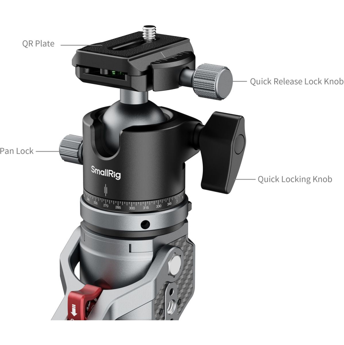 SmallRig 5564 Carbon Fiber Photography Monopod