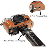 SmallRig 5670 Leather Half Case Kit For Fujifilm X-T30 (Brown) - image 4 of 5