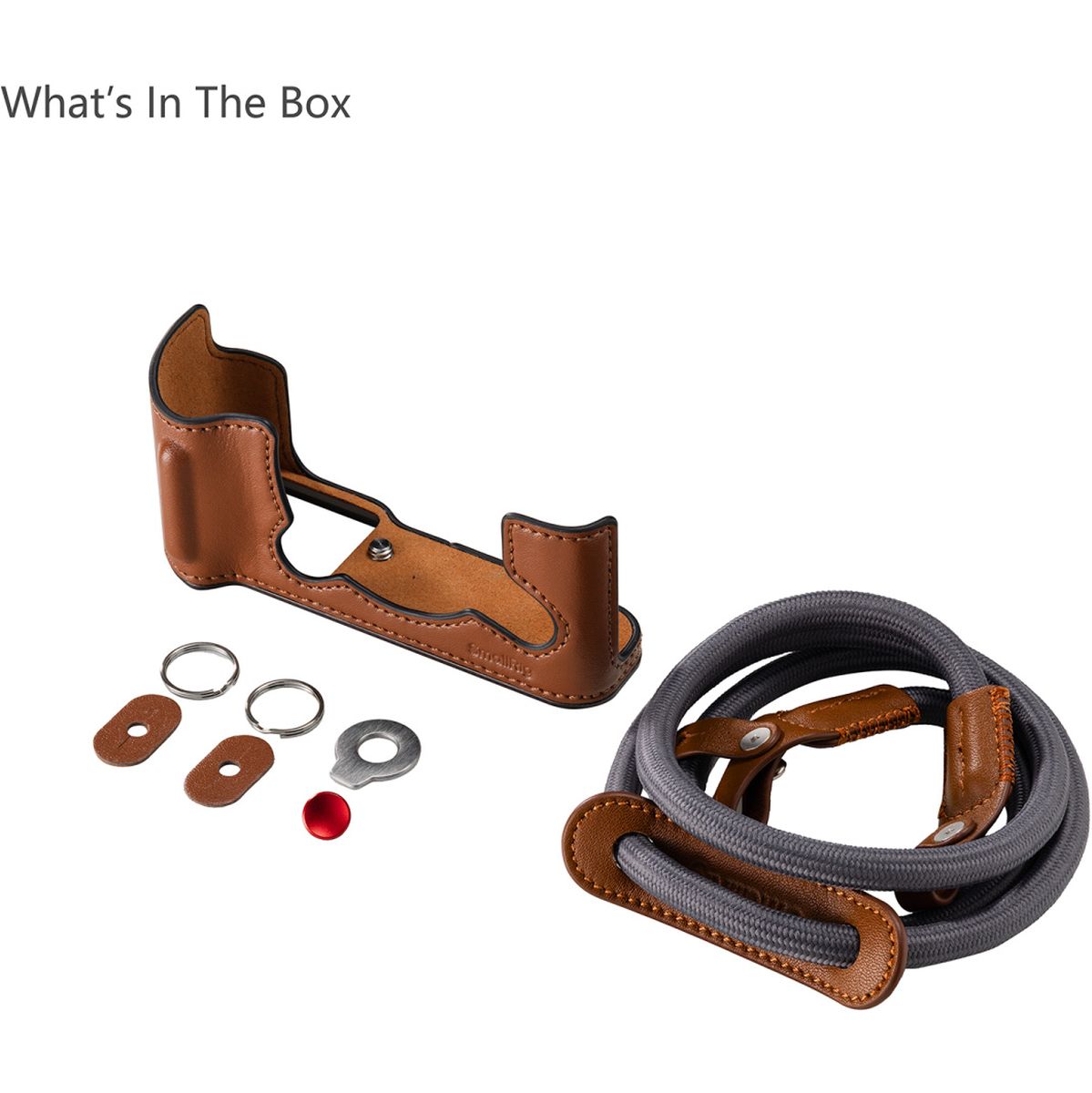 SmallRig 5670 Leather Half Case Kit For Fujifilm X-T30 (Brown) - image 5 of 5