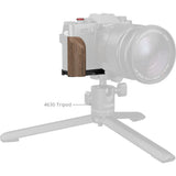 SmallRig 5666 L-Shaped Mount Plate w/ Wooden Handle For Fujifilm X-T30 (Black) - image 3 of 5