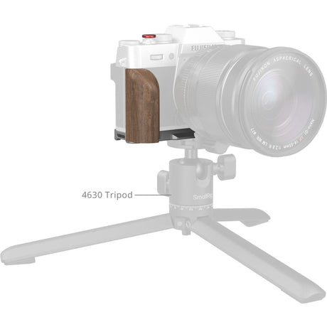 SmallRig 5667 L-Shaped Mount Plate w/ Wooden Handle For Fujifilm X-T30 (Silver) - image 3 of 5