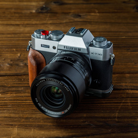 SmallRig 5668 L-Shaped Mount Plate w/ Wooden Handle Fujifilm X-T30 (Charcoal) - image 2 of 5