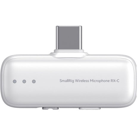 SmallRig 716 S 70 Wireless Microphone w/ Multi-Device Compatibility (White - image 2 of 5
