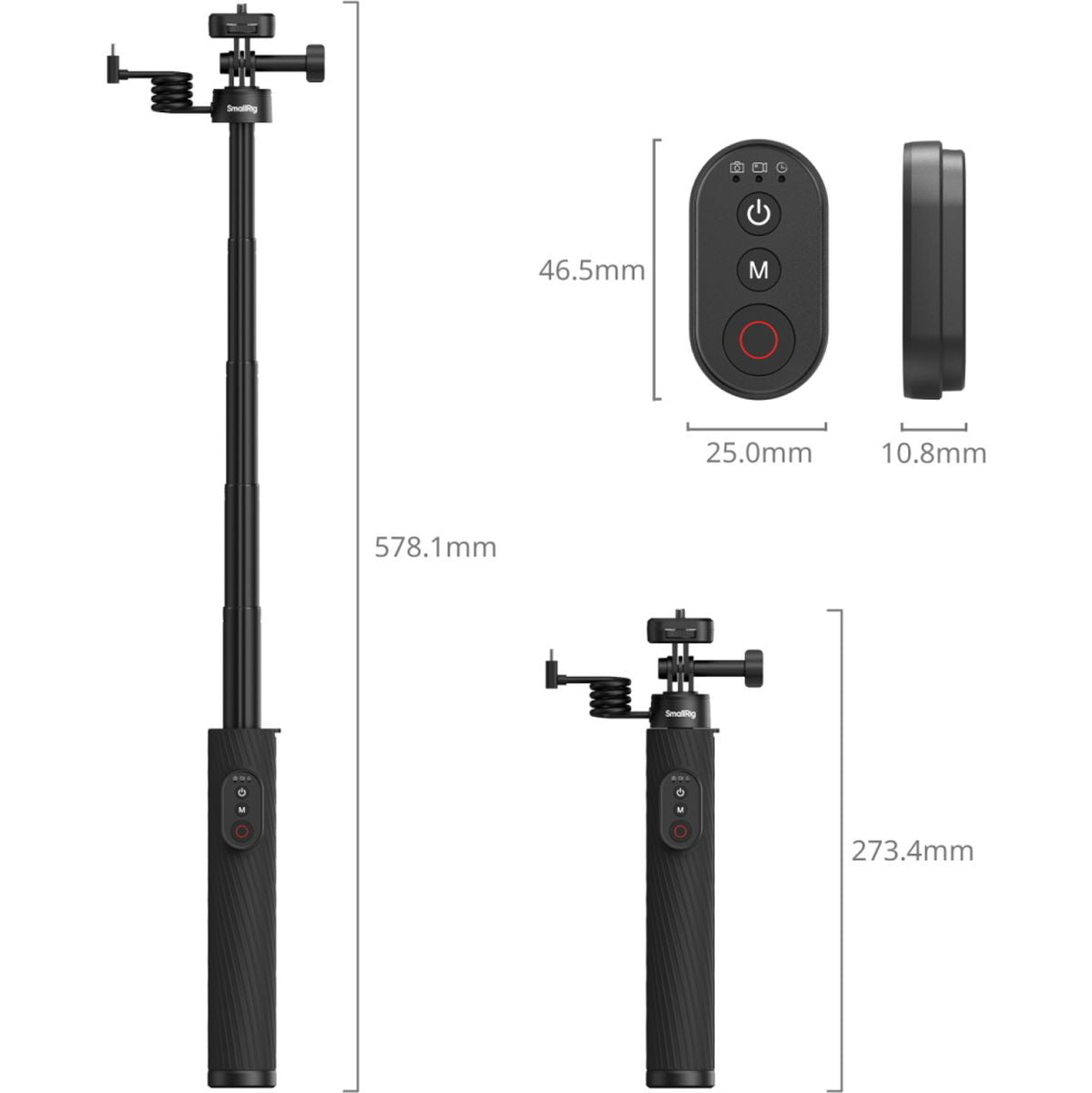 SmallRig 5463 Grip-Designed PowerBank For Action Cameras & Phones