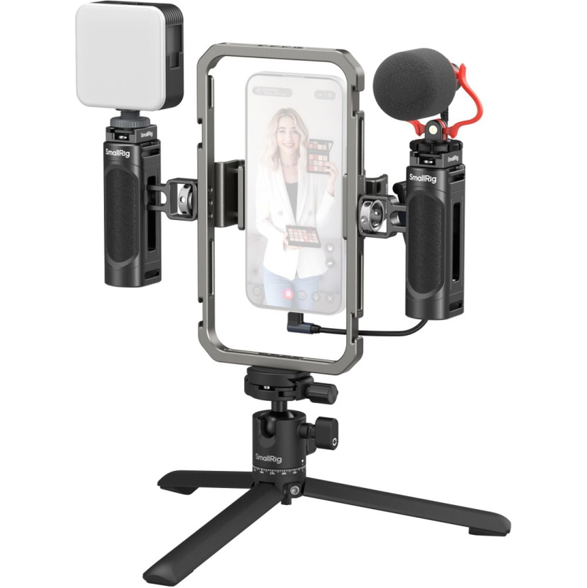 SmallRig 3384D All-In-One Video Kit For Smartphone Creators - image 2 of 5