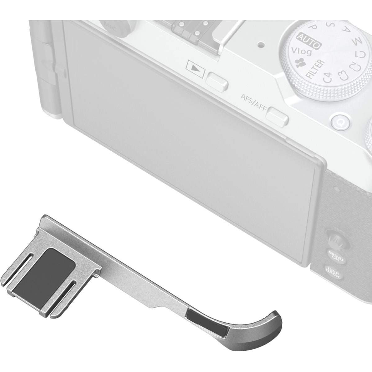 SmallRig 877B Thumb Grip For Fujifilm X-M5 (Silver - image 3 of 3