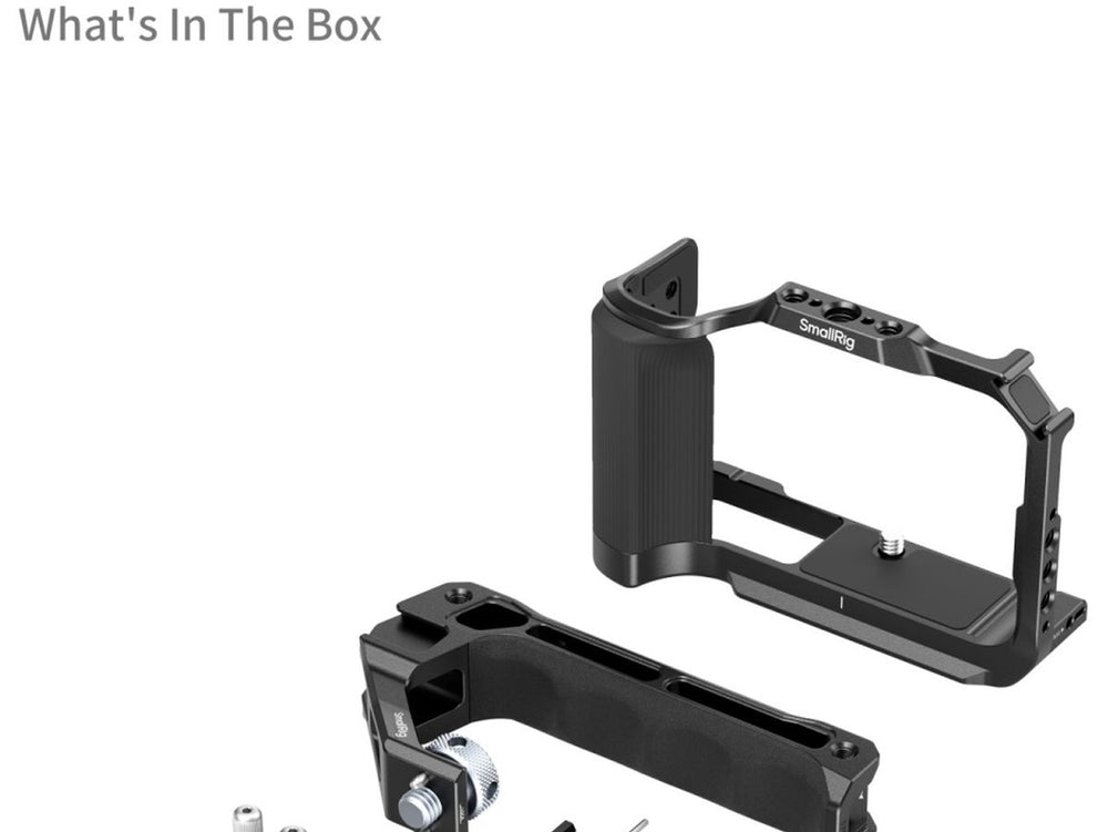 Cannon R50 Small Rig SmallRig 5766 Cage Kit For Canon EOS R50 V (Black) – Hard to Find ...