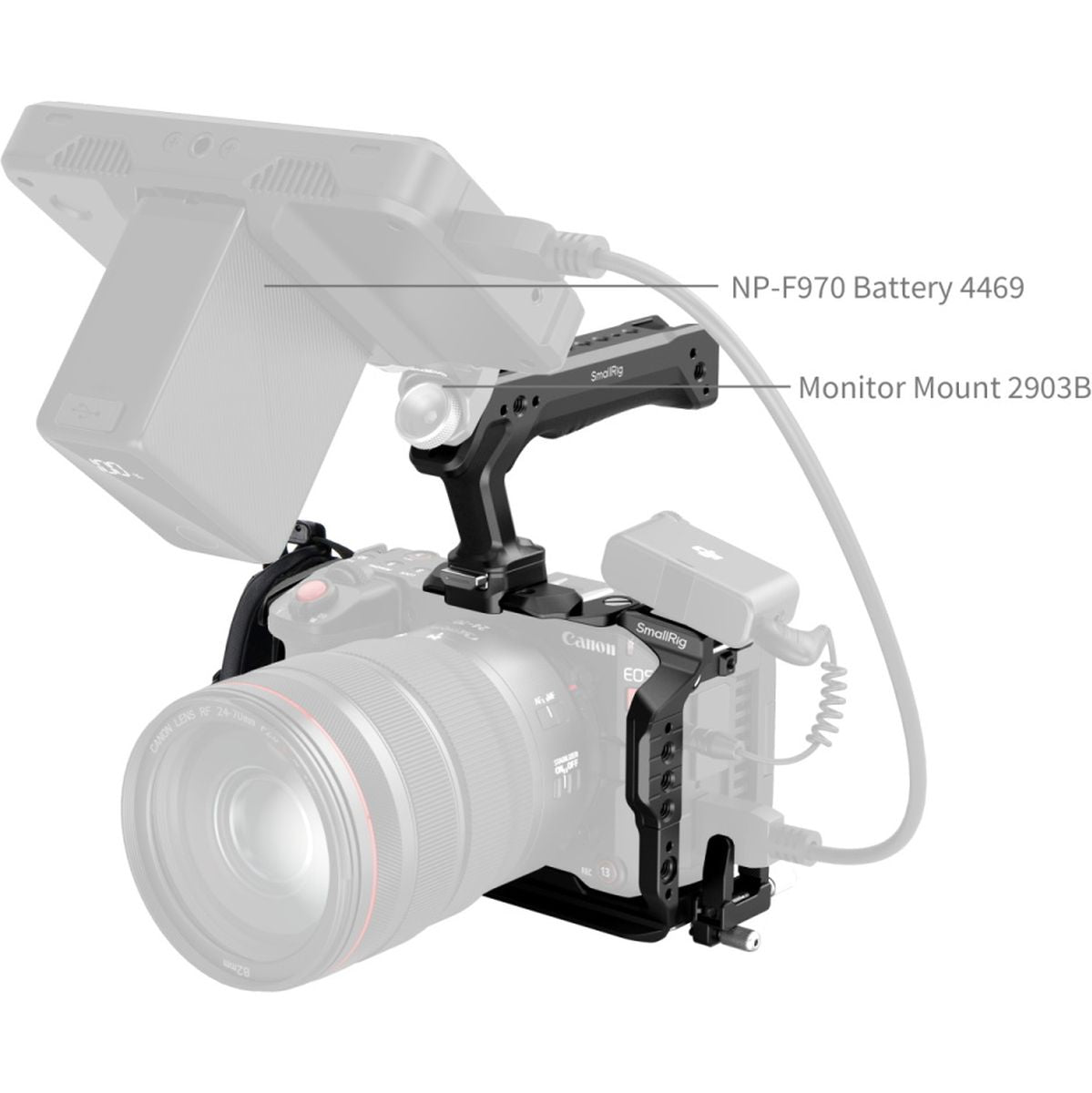 SmallRig 5809 Cage Kit For Canon EOS C50
