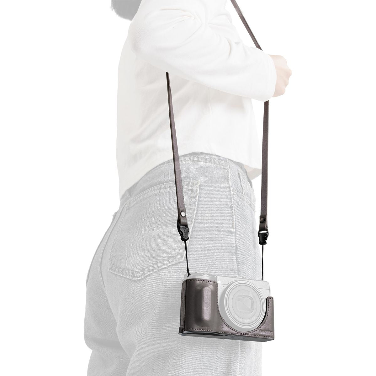 SmallRig 5685 Quick Release Shoulder Strap For Ricoh GR Series (Grey)