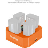 SmallRig 5749 FOUR-Channel Camera Battery Charger For NP-FW50