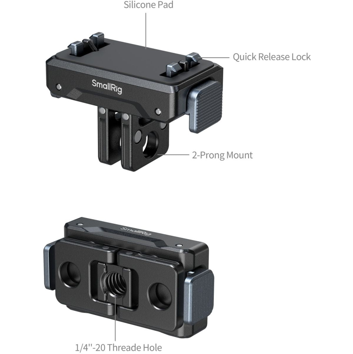 SmallRig 5814 Quick Release Mount Adapter For Insta360 X5 / X4 Air / Ace Pro 2