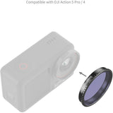 SmallRig 5837 Attachable Light Reduction Filter For DJI Osmo Action 5 Pro / 4