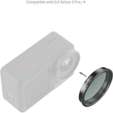 SmallRig 5838 Attachable UV Filter For DJI Osmo Action 5 Pro / 4