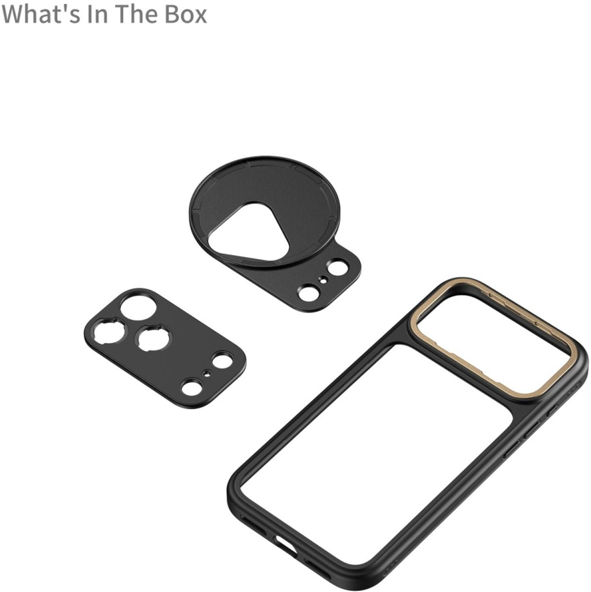 SmallRig 5790 Filmov Lightweight Photography Bumper Case For iPhone 17 Pro Black