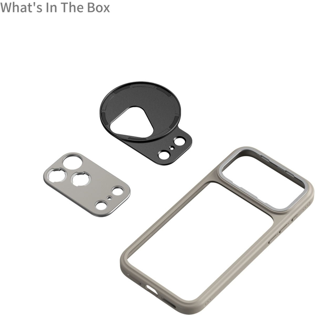 SmallRig 5791 Filmov Lightweight Photography Bumper Case For iPhone 17 Pro Grey - image 3 of 4