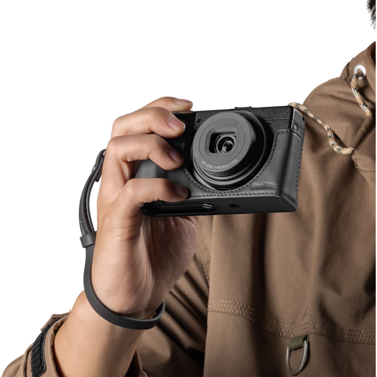 SmallRig 5676 Leather Case Kit For Ricoh GR IV / III / Iiix / III / Iiix Black