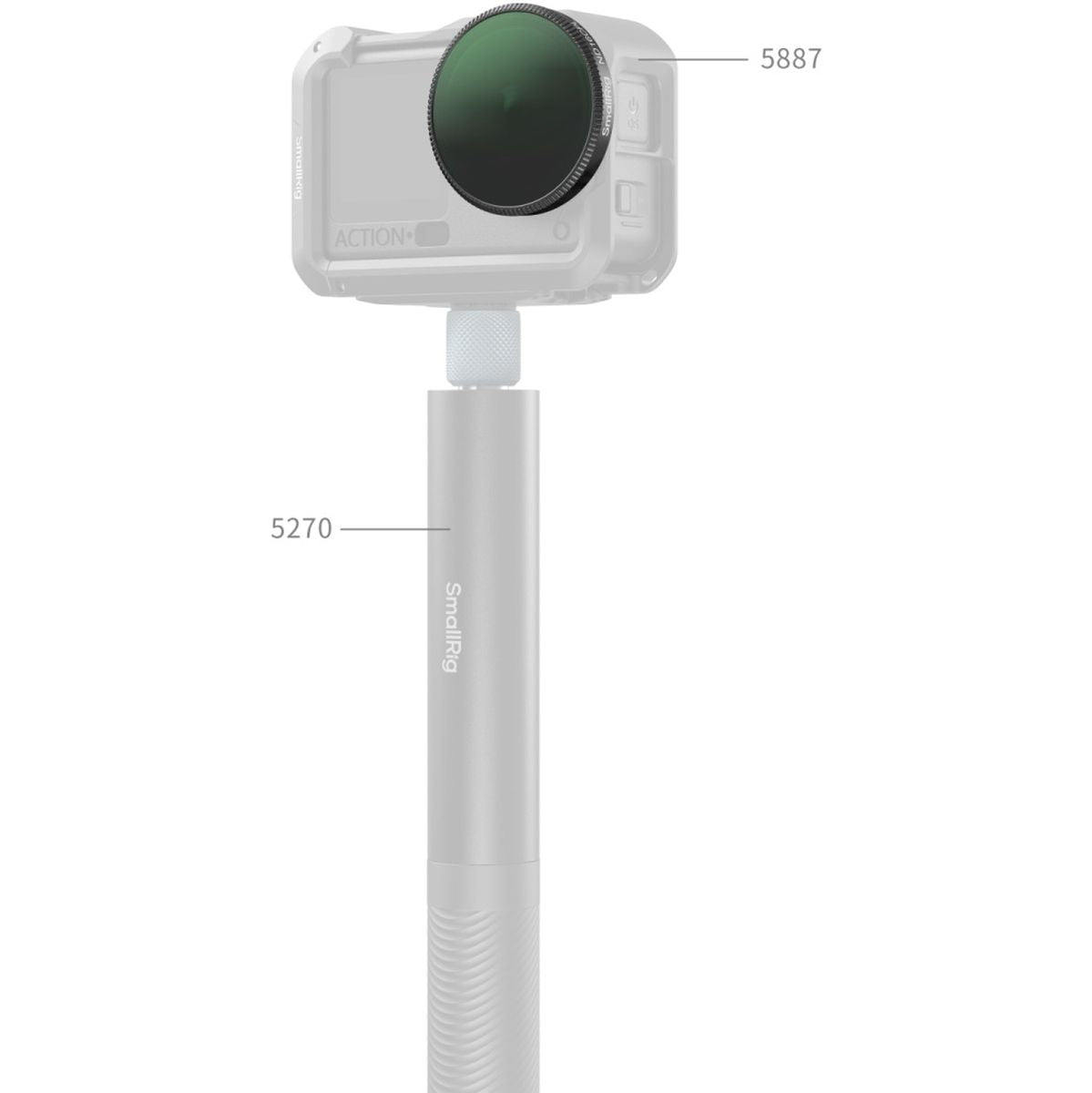 SmallRig 5896 Filter Kit For DJI Osmo Action 6
