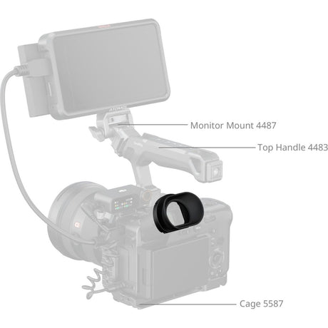 SmallRig 713 Horizontal-To-Vertical Camera Viewfinder Eyecup For Sony FX - image 5 of 5