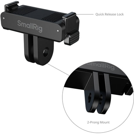 SmallRig 5911 Bidirectional Quick Release Adapter Support w/ 2-PRONG Mount - image 5 of 5