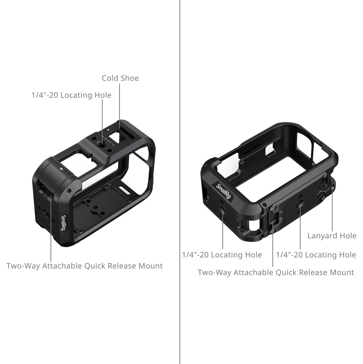 SmallRig 5887 Cage For DJI Osmo Action 6 (Advanced Edition)