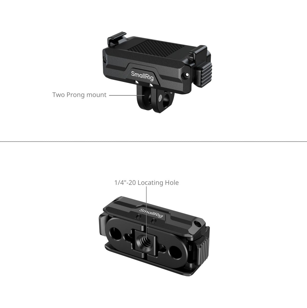 SmallRig 5890 Bidirectional Quick Release Folding Adapter Mount w/ 2-Prong - image 5 of 5