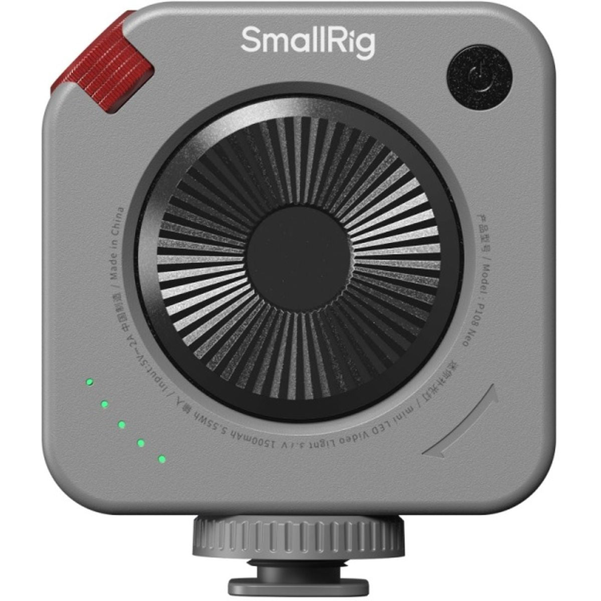 SmallRig 821 P108 Neo Mini LED Video Light (Nebula Grey - image 4 of 5