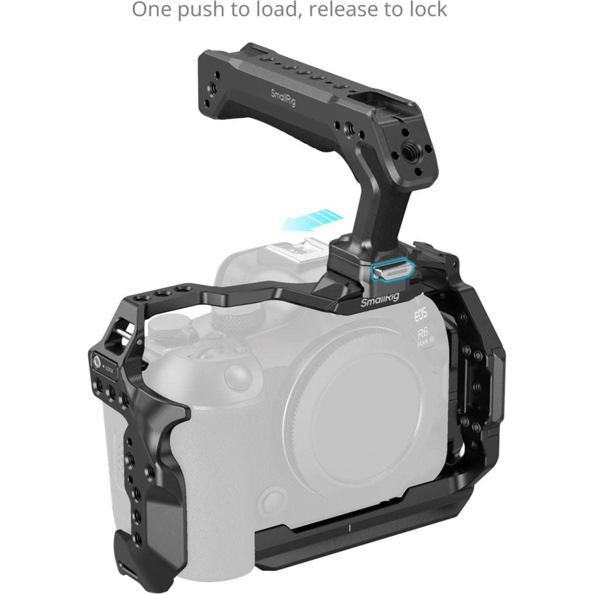 SmallRig 5957 Hawklock Quick Release Cage Kit For Canon EOS R6 MkIII / R6 MkII - image 3 of 5