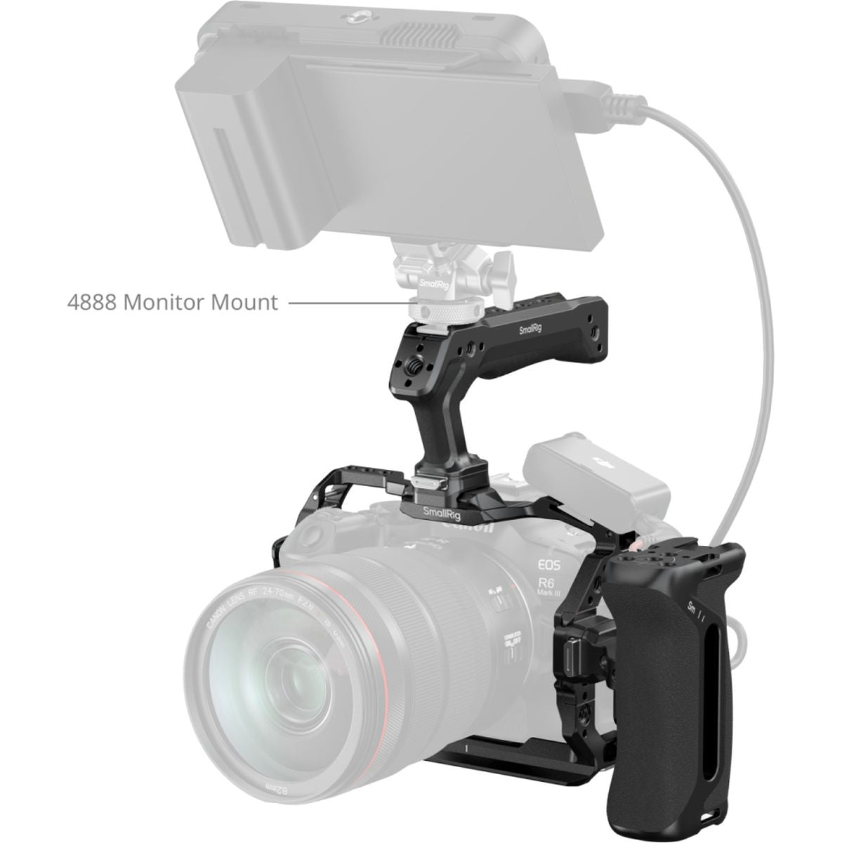SmallRig 5958 Hawklock Quick Release Cage Kit For Canon EOS R6 MkIII / R6 MkII - image 3 of 5