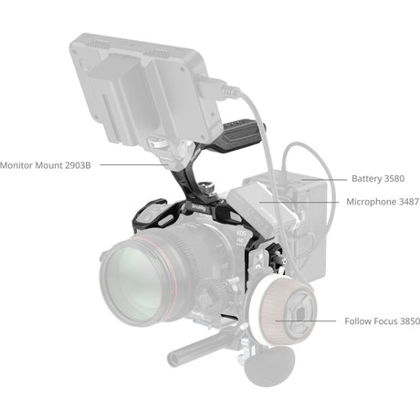 SmallRig 5960 Black Mamba Cage Kit For Canon EOS R6 MkIII / R6 MkII - image 3 of 5