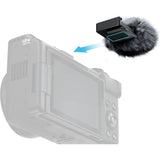 SmallRig 5989 Furry Windscreen For Canon PowerShot V1