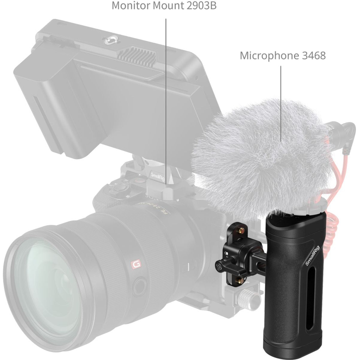 SmallRig 5947 Mini Side Handle w/ Nato Clamp - image 4 of 5