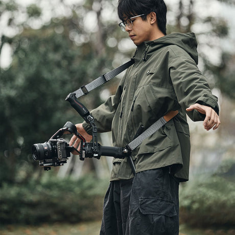 SmallRig 4383C Sling Handle w/ Weight-Reducing Shoulder Strap Kit For DJI RS - image 3 of 5