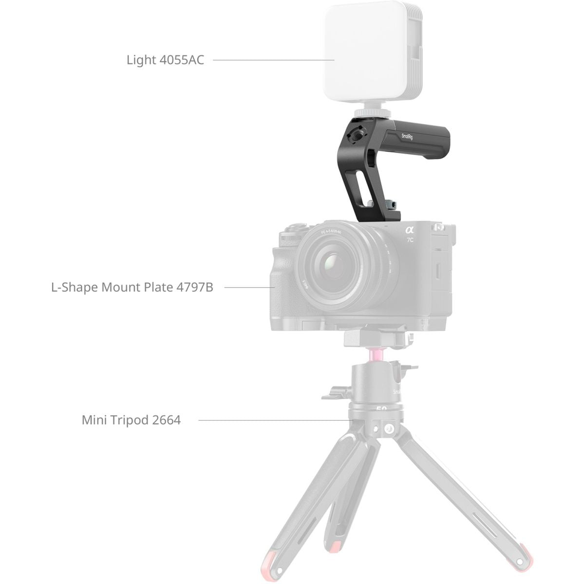 SmallRig 5976 Top Handle w/ Cold Shoe Mount - image 4 of 5