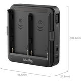 SmallRig 5536 Adapter Plate For NP-F Type Batteries (Supports Ups)