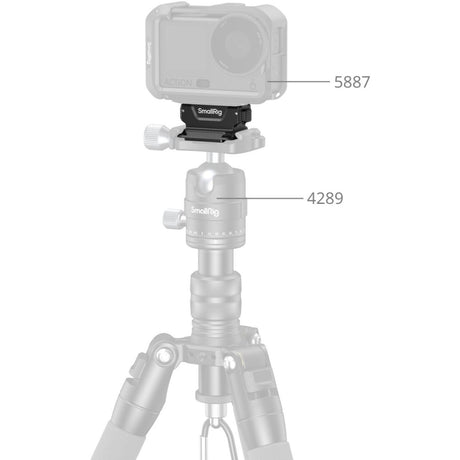 SmallRig 014 Bidirectional Attachable Mount To ArcaSwiss Adapter For DJI Osmo - image 2 of 5