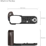 SmallRig 5906 L-Shaped Mount Plate w/ Wooden Handle For Nikon ZR - image 5 of 5