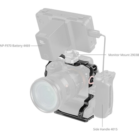 SmallRig 908 Cage For Alpha 1 II Alpha 9 III w/ Vertical Grip VG-C - image 5 of 5