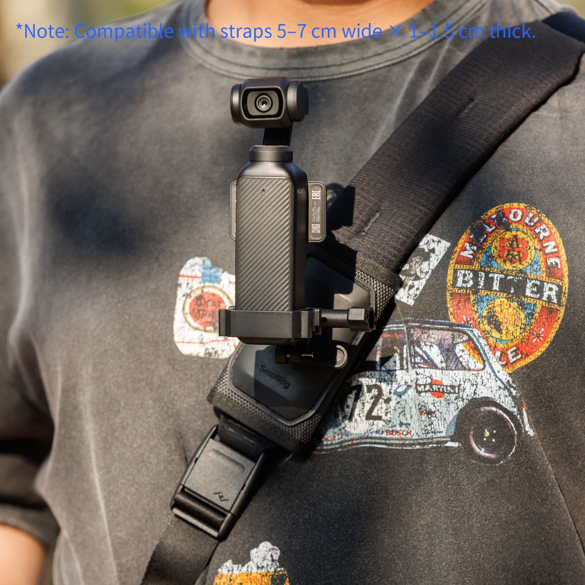 SmallRig 6051 Backpack Strap Mount For DJI Osmo Pocket 4 / 3 - image 3 of 5